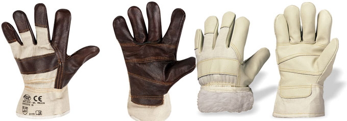 Möbelleder Handschuh