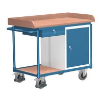Werkstattwagen mit 2 Ladeflächen  1205 x 640 x 930 mm 