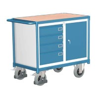Werkstattwagen mit 1 Ladefläche 1190 x 600 x 905 mm 