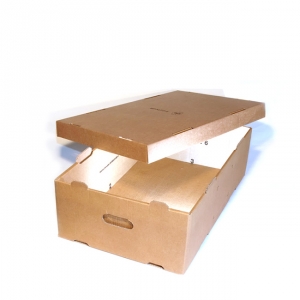 Wellpappdeckel für KLT 3+4 400x300x50mm 