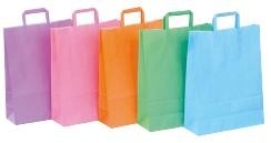 Papiertragetasche 230 x 100 x 320 mm lila 
