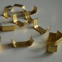 Verschlussklips Gold  