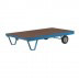 Rollplatte  Ladefläche 1200 x 800 mm mit Polyurethan-Bereifung 