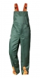 WEIDE - Schnittschutzlatzhose, grün, EN 381-*2+5, Wasser-Öl-Schmutzabweisend 