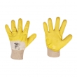 STANDARD-LSO - Latex beschichteter Handschuhe, gelb, CE-cat.2 