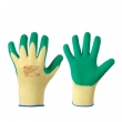 SPECIALGRIP - Latex beschichteter Handschuh, gestrickter Innenhandschuh, grün, stronghand 