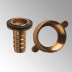 2/3 - Schlauchverschraubung, 13mm, auf 3/4" 