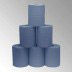 Putzpapier, 2-lagig, ca. 38 x 38cm, 500 Blatt, blau 