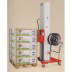 Halbautomatische Palettenumreifungsmaschine TP 202 MVB, mit Accu 