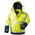 BENJAMIN - 2 in 1 Warnschutz-Jacke, Elysee, gelb/marine, EN 471/3, EN 343 Klasse 3/2 