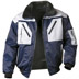 BODOM - Pilotjacke, blau/silber, Ärmel abnehmbar, norway Tex-Protector Beschichtung 