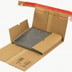 Wellpapp - Buchverpackung CP 30.02 250x185x0-80 mm 