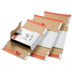 Wellpapp - Wickelverpackung CP 36.54 350x260x0-40mm weiß 