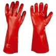 DAWSON - PVC Handschuhe, rotbraun, ca. 40cm Länge, cat.2, stronghand 