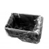 LDPE Seitenfaltensäcke 315 + 215 x 450 x 0,034 mm, transparent 