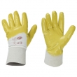 GELBSTAR - Nitrilhandschuh, Strickbund, CE-cat.2, stronghand 