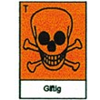 Gefahrgutetiketten "Giftig"