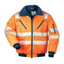GUSTAV - Pilotjacke, orange, EN 471/3, EN 340, Wasser-Öl-Schmutzabweisend 