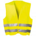HARALD - Polyester-Warnweste, gelb, Wica-Tex, EN 471/2, im PE-Beutel, Klettverschluss 