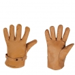 KAPITÄN - Rind-Vollleder-Handschuh, Rindnappe, Zugband, gefüttert 