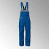 KARBACH - Latzhose, kornblau/grau, Craftland, 100% Baumwolle, 330g/m2, 3-fach Steppnaht 