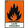 Gefahrgutetiketten "Leicht entzündlich"
