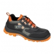 MATERA - Halbschuhe, schwarz/orange, EN 345 S3 