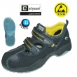 MONZA - ESD-Sandalen, schwarz/gelb, EN ISO 345 S1 