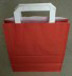 Papiertragetasche 220 x 110 x 260 mm rot 