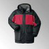 SUMMIT - 2 in 1 Wetterjacke, atmungsaktiv, Elysee, schawrz/rot, Nylon-Taslan 