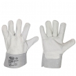 V 52 VV - Rindleder-Handschuhe, verstärkt, ca.. 30,5cm Länge, cat.2, stronghand 