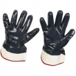 VOLLSTAR - Nitrilhandschuh, beschichteter Handrücken, Ce-cat.2, blau, stronghand 